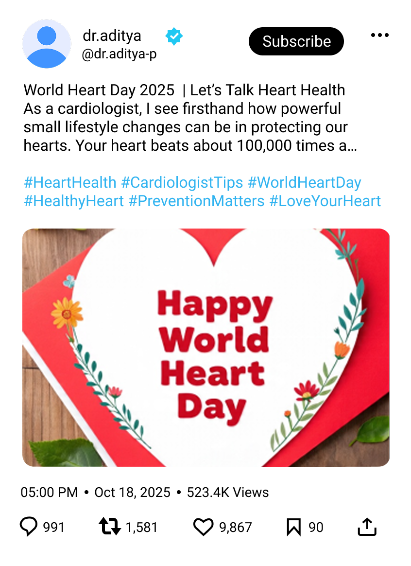 Heart Day Post